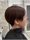 刈り上げショート刈り上げ女子メンズライクボーイッシュ中性原宿