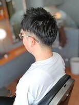 バーバーグリッチ(BARBER GLITCH) ツーブロック×ナチュラルフェード