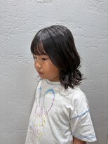 リエート 四条河原町(Lieto) キッズカット顔周りカット切りっぱなしボブヘアセット10代20代