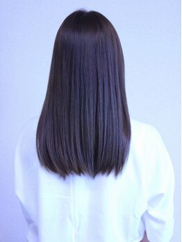 リラージュ ヘアアンドデザイン(Relage hair&design)の写真/髪質に合わせて必要最低限の薬剤をチョイス♪香草カラーとの組み合わせで、よりナチュラルな髪質へ…