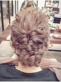 【at will hair】くるりんぱde編み込みアレンジ☆関雄太郎/成田