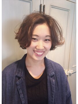 オーガニック アトリエ 大宮(organic+atelier) 無造作パーマ×無造作パーマ×オリーブブラウン×大宮×