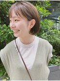 ミニボブ 耳掛けショート 担当 輪玉