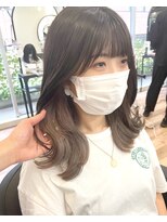 リコバイアフロート(riko by afloat)&nbsp;韓国風くびれヘア/インナーカラー/まろやかベージュ