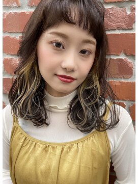 ミリ 久留米(miri..) インナーカラー