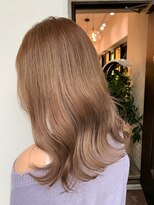 サロンドミルク 溝の口店(salon de MiLK) 20代30代40代/柔らかくなれるベージュカラー艶髪!