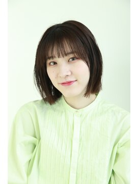 エクリボンヌ(equri bonne) ぱっつりボブ