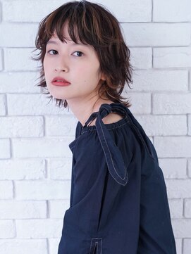 ビアンコバイチェント(Bianco by cento) ウルフレイヤー×アクセサリーカラー