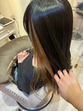 ナンバー ユアイロ 川崎(N° uairo) 【末安】ベージュのイヤリングカラー/川崎駅西口徒歩5分