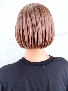 アイティーバイアルバム 藤沢店(IT by ALBUM) ピンクベージュ_セシルカットココアブラウン_ba300891