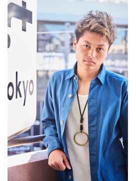 クレスト 近江八幡店(CREST) マッシュツーブロックメンズパーママッシュウルフメンズカット