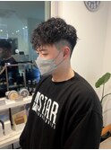 スペインカール×ツイスパ