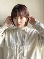 フィルムス 新宿(FILMS)&nbsp;斜めバング/グレージュカラー/デザインカラー/シルキーベージュ