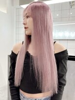 ウィコ 新宿(WICO)&nbsp;ペールピンクシールエクステ[新宿駅/イメチェン/ハッシュカット]