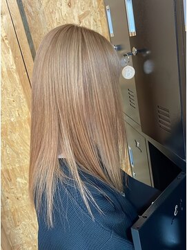 アフターニュース 新潟(afternews) ミルクティーベージュ/ダブルカラー/ケアブリーチ/髪質改善/駅南