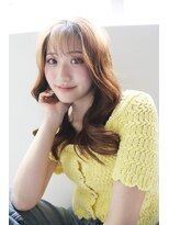 ヘアーメイク スリー(Hair Make 3) シースルー×くびれ[デザインカラーレイヤーカットウェットヘア]