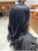 ツヤブルーカラー