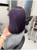 11118髪質改善ラベンダーパープル艶髪ラベンダーミルクティー
