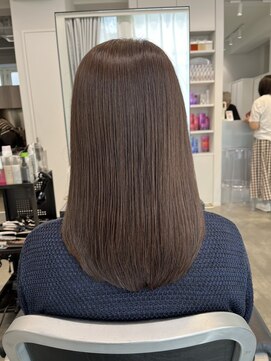 コレクティブワーク 表参道 渋谷(COLLECTIVE WORK) アッシュ髪質改善ボブ顔まわりレイヤー20代30代40代[表参道]