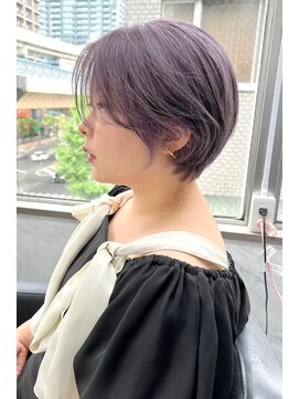 スライバイリアオオサカ(Sly By Ria OSAKA) ラベンダーカラー/ショートカット/ケアブリーチ【梅田】【大阪】