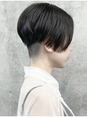 <刈り上げショート大人ショートクール前下がりショート30代40代2