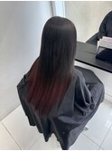 自然に繋がるピンクグラデーションカラー