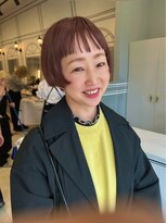 モードケイズエクラ(MODE K's Eclat)&nbsp;ショートカット+ピンクカラー