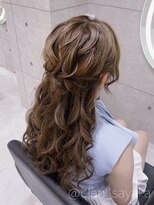 ヘア サロン クラン 東心斎橋店(hair salon clan)&nbsp;ハーフアップ/心斎橋ヘアセット