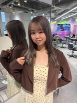 ユーフォリア 渋谷グランデ(Euphoria SHIBUYA GRANDE)&nbsp;ダブルカラー グレージュ AKARI