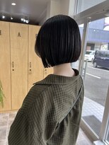 ラル(Lull) 黒髪ボブ/髪質改善ストレート