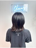 GLANZ_ミニウルフ/デジタルパーマ/チェリーブラウン