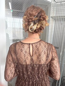 カシェル(cashel) フワモコアレンジ/お呼ばれヘアセット/アレンジ