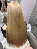 心斎橋×プルエクステ×ブロンド×ハイトーンロング