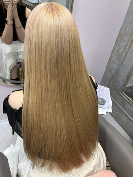 ガルボヘアー 心斎橋店(garbohair) 心斎橋×プルエクステ×ブロンド×ハイトーンロング