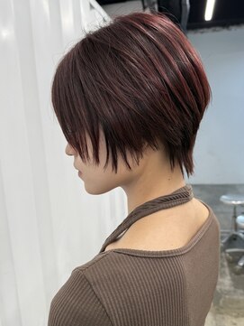 ココ 本八幡(KOKO) □暗めカラーグランマッシュデザインカラーフェイスフレーミング