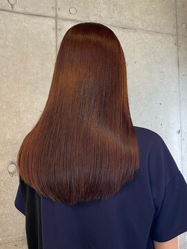 イリー 代官山(ILY) ：髪質改善 縮毛矯正ロング