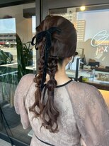 アミリー ひたち野うしく店(Amily)&nbsp;ハイライトバレイヤージュダブルカラーケアブリーチ20代30代