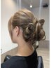 【結婚式お呼ばれ】Partyヘアセット¥3500 不明な点はお問い合わせ下さい