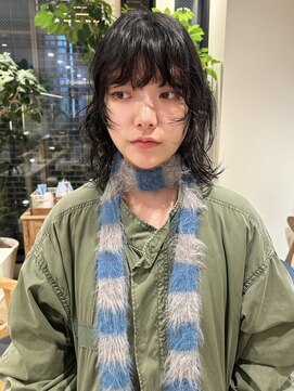 トリッカ 銀座(tricca) ウルフカット/ウルフレイヤー/パーマ/ニュアンスパーマ/レイヤー