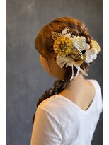 ジッピーオブトータルビューティ(Zippy of total beauty)&nbsp;編み込みアレンジヘア