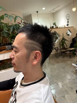 オーガニックヘアーサロン ハッピーティアーズ(Happy tears) ソフトモヒカン