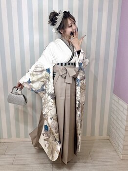 ベティ(Betty)の写真/【当日予約OK♪】着付け・ヘアセットもトータルでお任せできる☆一式レンタルプランもご用意してます!