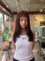 ローレンジウ(LOREN JU) ハッシュカット/小顔/ココアベージュ/オリーブグレー/名駅