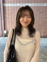 ビーハイブ 仙台駅前店(Behive)&nbsp;パーマ×ミディアム×20.30代