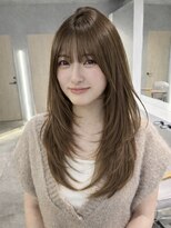 ナナローネス(nana loness)&nbsp;ワンカールでふんわり動くレイヤー×まろやかベージュ