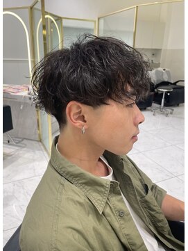 六本木美容室 西麻布店 波巻き×スパイラルパーマ