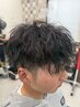 カット＋ツイストorスパイラルパーマ ￥13500