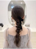 カチモリ/お呼ばれヘア/ヘアアレンジ/ヘアセット/船橋/京成船橋