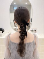 モト 船橋(moto)&nbsp;カチモリ/お呼ばれヘア/ヘアアレンジ/ヘアセット/船橋/京成船橋