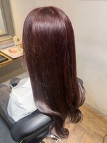 エストヘアーバイ フレンズ 新宿店(est hair by friends)&nbsp;ワインレッド